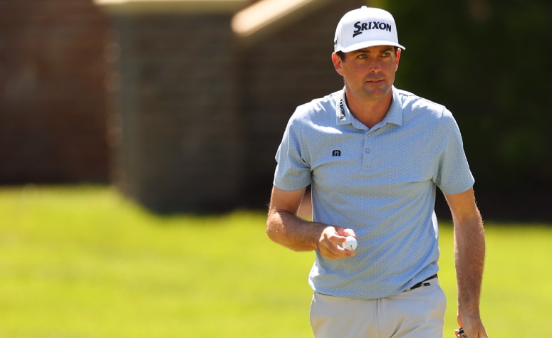Keegan Bradley and his family have bought a home in Massachusetts. (Mike Ehrmann/Getty Images)