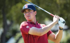 Michael Thorbjornsen's 64 pushed Stanford into the NCAA Championship.
